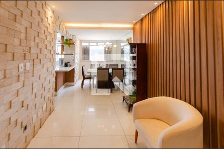 Sala de apartamento à venda com 3 quartos, 160m² em Buritis, Belo Horizonte