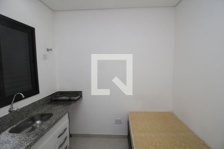 Cozinha de kitnet/studio para alugar com 1 quarto, 20m² em Vila Gomes Cardim, São Paulo