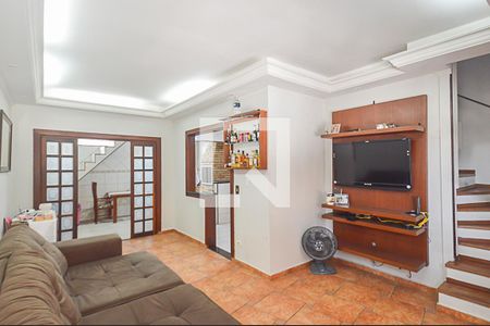 Sala de casa de condomínio à venda com 2 quartos, 93m² em Chácara Europa, São Bernardo do Campo