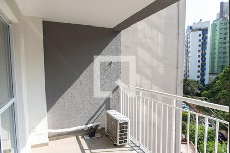 Studio para alugar com 37m², 1 quarto e sem vagaVaranda