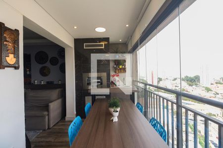 Varanda Gourmet  de apartamento à venda com 2 quartos, 62m² em Vila Matilde, São Paulo