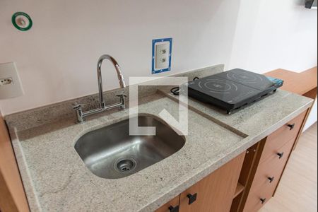 Cozinha de kitnet/studio para alugar com 1 quarto, 19m² em Alto do Ipiranga, São Paulo
