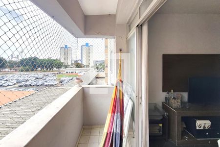 Varanda da Sala de apartamento à venda com 3 quartos, 86m² em Vila Guarani, Jundiaí