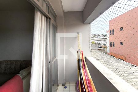 Varanda da Sala de apartamento à venda com 3 quartos, 86m² em Vila Guarani, Jundiaí