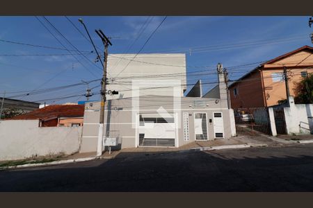 Casa de condomínio à venda com 80m², 2 quartos e 1 vagaFachada