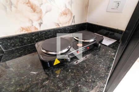 Cozinha de apartamento para alugar com 1 quarto, 31m² em Parque Peruche, São Paulo