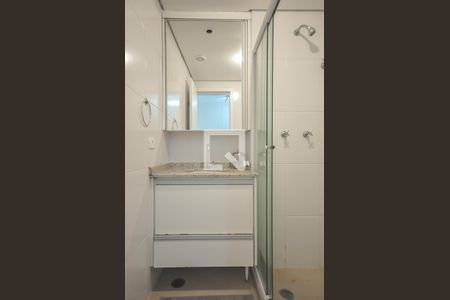 Studio para alugar com 42m², 1 quarto e 1 vaga Studio para alugar com 42m², 1 quarto e 1 vagaBanheiro