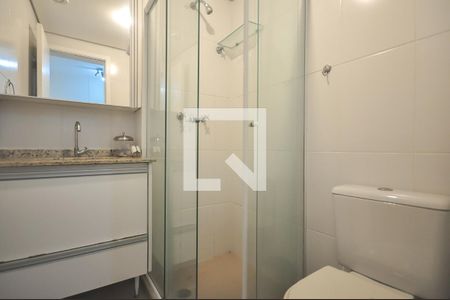 Studio para alugar com 42m², 1 quarto e 1 vaga Studio para alugar com 42m², 1 quarto e 1 vagaBanheiro