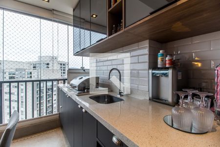 Varanda gourmet de apartamento à venda com 3 quartos, 106m² em Alphaville Empresarial, Barueri
