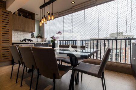 Varanda gourmet de apartamento à venda com 3 quartos, 106m² em Alphaville Empresarial, Barueri