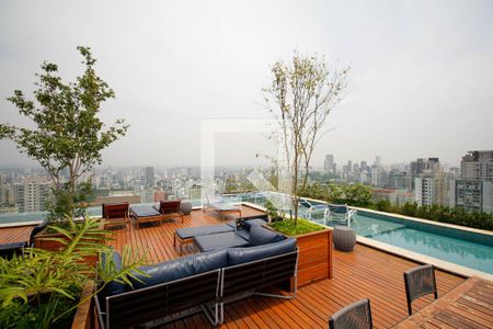 Studio à venda com 30m², 1 quarto e sem vaga Studio à venda com 30m², 1 quarto e sem vagaÁrea Comum - Piscina