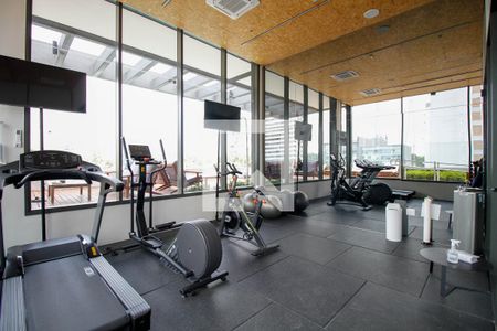 Studio à venda com 27m², 1 quarto e sem vaga Studio à venda com 27m², 1 quarto e sem vagaÁrea Comum - Academia