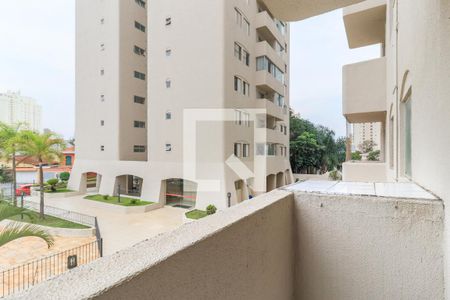 Varanda da Sala de apartamento à venda com 1 quarto, 50m² em Jardim Caravelas, São Paulo