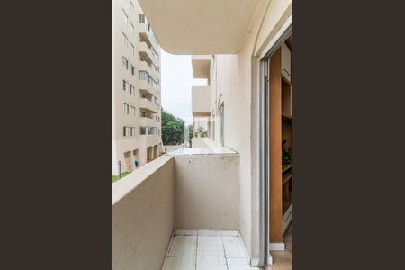 Varanda da Sala de apartamento à venda com 1 quarto, 50m² em Jardim Caravelas, São Paulo