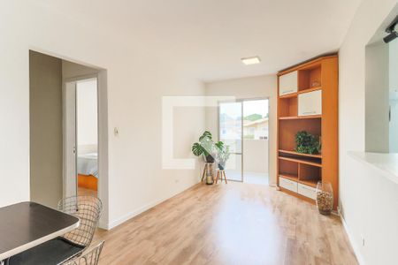 Sala de apartamento à venda com 1 quarto, 50m² em Jardim Caravelas, São Paulo