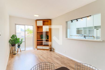 Sala de apartamento à venda com 1 quarto, 50m² em Jardim Caravelas, São Paulo