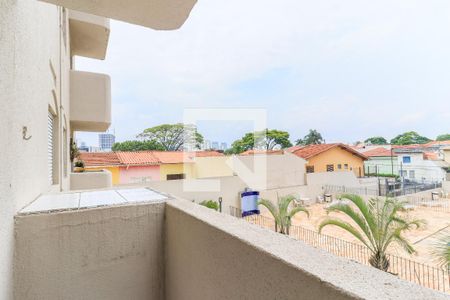 Varanda da Sala de apartamento à venda com 1 quarto, 50m² em Jardim Caravelas, São Paulo