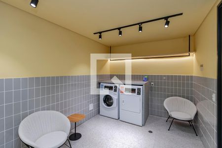 Studio para alugar com 25m², 1 quarto e sem vagaLavanderia