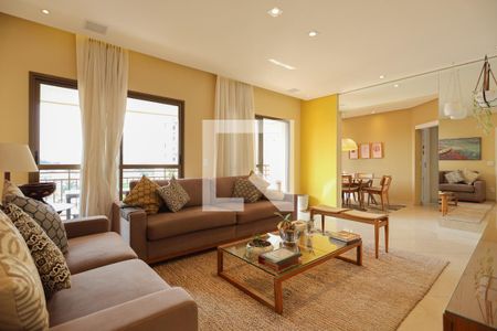 Sala de Estar de apartamento para alugar com 3 quartos, 125m² em Santa Teresinha, São Paulo