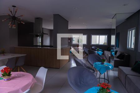 Apartamento à venda com 33m², 2 quartos e sem vagaÁrea comum - Salão de festas