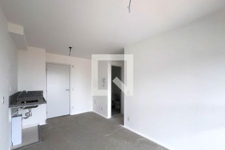 Sala e cozinha de apartamento para alugar com 1 quarto, 33m² em Vila Mariana, São Paulo