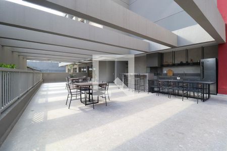 Studio para alugar com 25m², 1 quarto e sem vaga Studio para alugar com 25m², 1 quarto e sem vagaÁrea comum - Churrasqueira