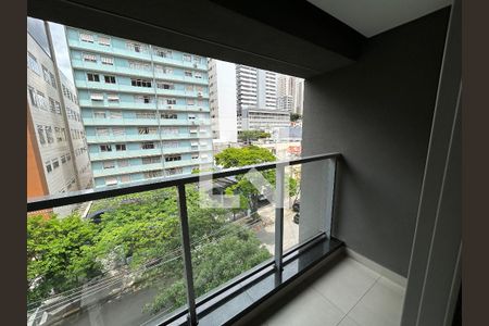 Studio para alugar com 24m², 1 quarto e sem vagaVaranda