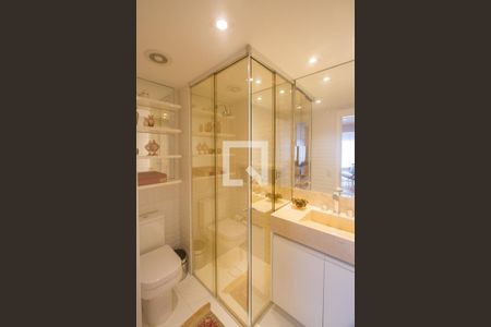 Banheiro de apartamento para alugar com 2 quartos, 85m² em Santo Amaro, São Paulo