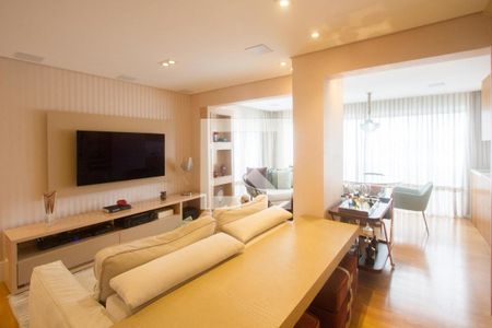 Sala de apartamento para alugar com 2 quartos, 85m² em Santo Amaro, São Paulo
