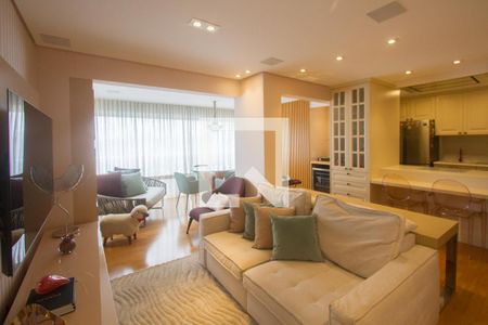 Sala de apartamento para alugar com 2 quartos, 85m² em Santo Amaro, São Paulo