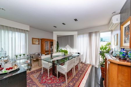 Sala 2 de apartamento à venda com 3 quartos, 176m² em Belvedere, Belo Horizonte