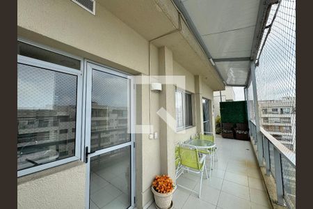 Varanda de apartamento à venda com 3 quartos, 165m² em Recreio dos Bandeirantes, Rio de Janeiro