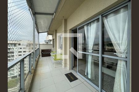 Varanda de apartamento à venda com 3 quartos, 165m² em Recreio dos Bandeirantes, Rio de Janeiro