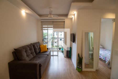 Sala de apartamento para alugar com 2 quartos, 46m² em Campo Belo, São Paulo