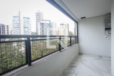 Varanda da Sala de apartamento para alugar com 2 quartos, 47m² em Vila Suzana, São Paulo