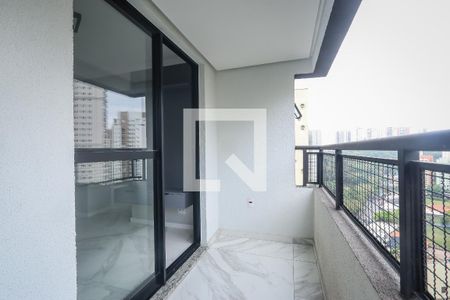 Varanda da Sala de apartamento para alugar com 2 quartos, 47m² em Vila Suzana, São Paulo