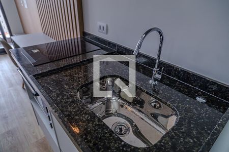 Studio - Pia de apartamento para alugar com 1 quarto, 27m² em Mirandópolis, São Paulo