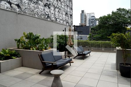 Studio para alugar com 28m², 1 quarto e sem vagaLounge