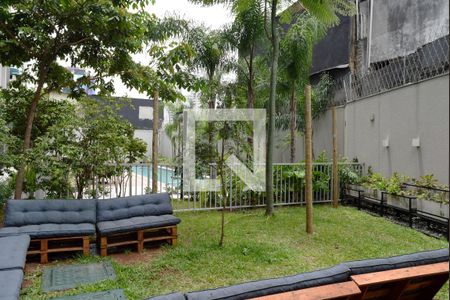 Studio para alugar com 28m², 1 quarto e sem vagaChurrasqueira