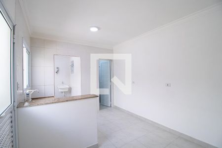 Sala e Cozinha de kitnet/studio para alugar com 1 quarto, 38m² em Vila Maria Alta, São Paulo