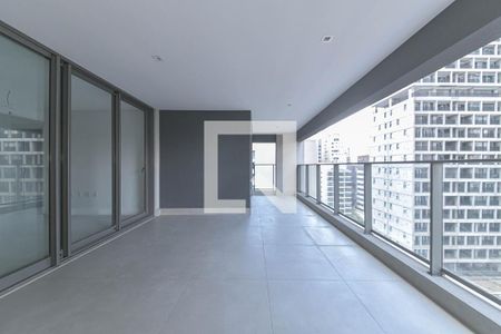 Varanda de apartamento à venda com 3 quartos, 125m² em Campo Belo, São Paulo