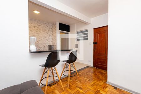 Sala de apartamento para alugar com 1 quarto, 46m² em Bela Vista, São Paulo