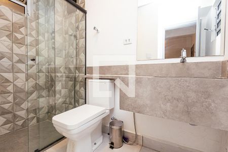 Banheiro de apartamento para alugar com 1 quarto, 46m² em Bela Vista, São Paulo
