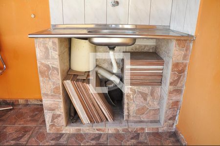 Casa à venda com 130m², 3 quartos e 2 vagasDetalhe - Área da Churrasqueira e Quintal