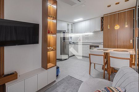 Sala/Cozinha de apartamento para alugar com 1 quarto, 40m² em Ipiranga, São Paulo