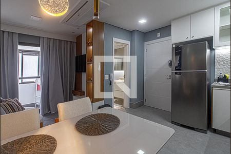 Sala/Cozinha de apartamento para alugar com 1 quarto, 40m² em Ipiranga, São Paulo