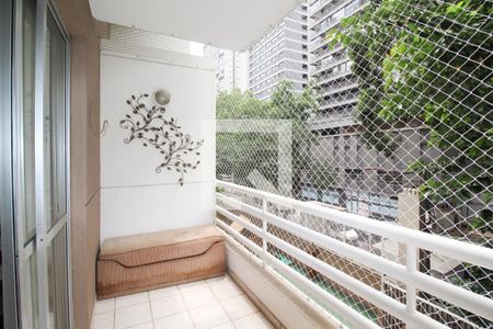 Varanda de apartamento à venda com 2 quartos, 74m² em Indianópolis, São Paulo