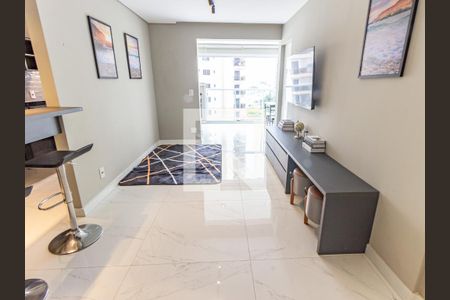Sala de apartamento para alugar com 1 quarto, 52m² em Vila Regente Feijó, São Paulo