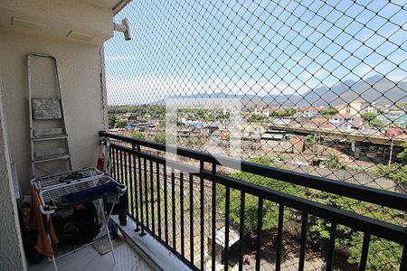 Varanda da sala de apartamento à venda com 2 quartos, 57m² em Del Castilho, Rio de Janeiro