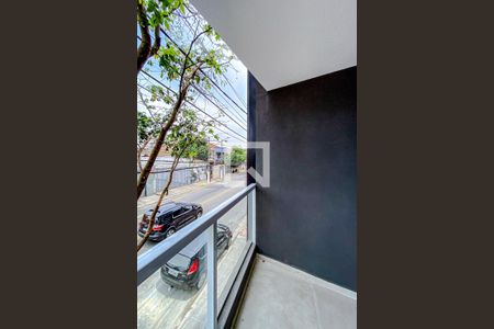 Varanda da Sala de apartamento para alugar com 1 quarto, 28m² em Mooca, São Paulo